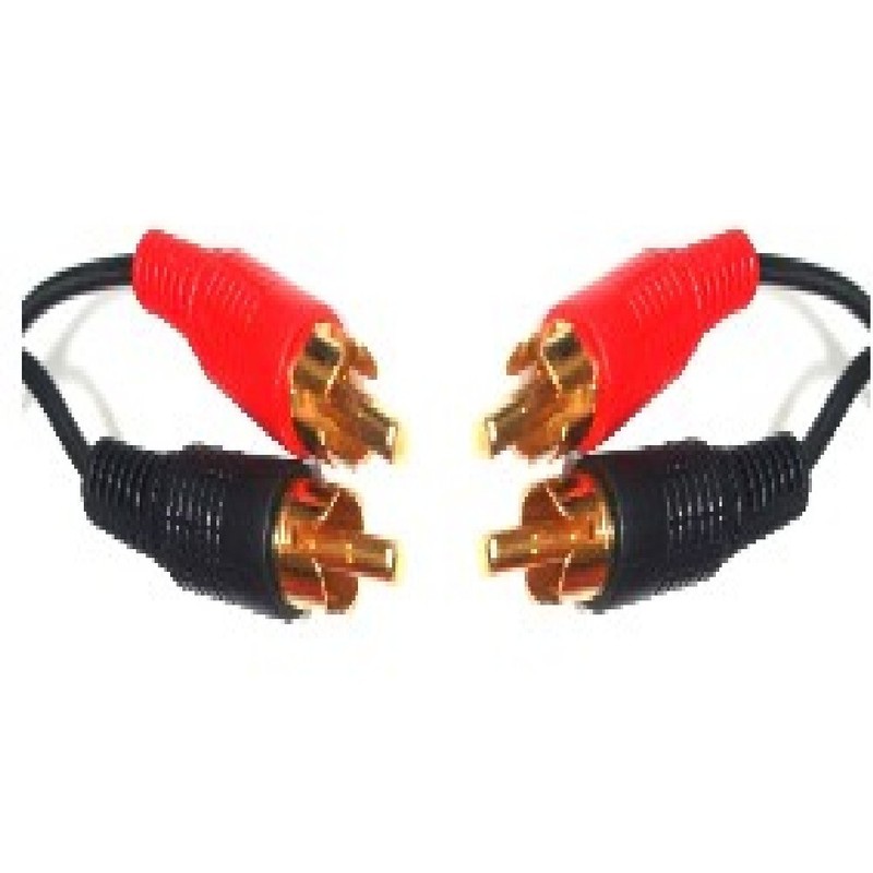 World of Data 1m TWIN RCA Cable - 100% Copper