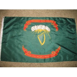 Flag Ireland Irish 69Th Regiment Irish Brigade 2Ply Double Sided Nylon 3X5