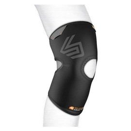 Shock Doctor Knee Compression Sleeve (Black, Large)