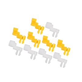 Hihaha 5 Sets Door Lock Rod Clip Retainer Fasteners 4D0-807-300 69293-12040 Durable Material