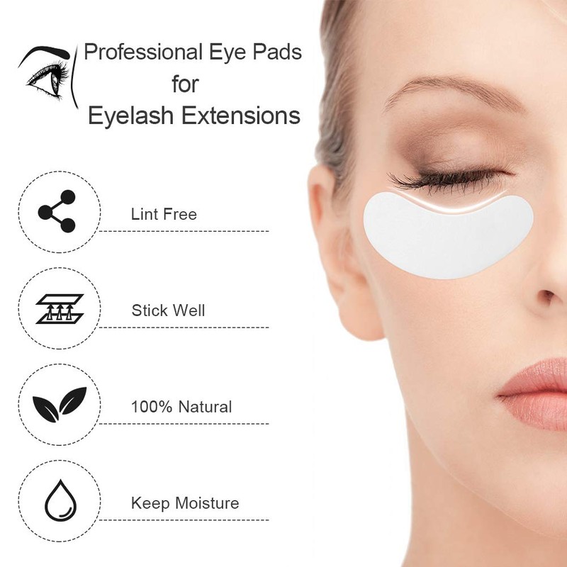 Ocim 100 Pairs Under Eye Pads Lash Extensions,Hydrogel Gel Eye
