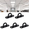 5 PCS Stainless Steel Eye Plate Ceiling Hook Pad Eye