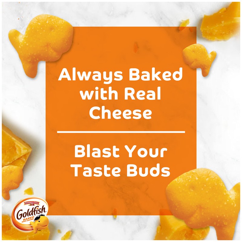 Goldfish Bold Mix Variety Pack Snack Crackers, 1 oz Snack
