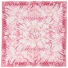 Lanvin Collection 08001532 Handkerchief Women's Print Handkerchief, Floral Pattern, Rose