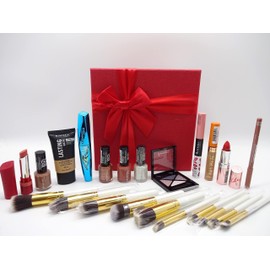 Rimmel London Make Up Bundle For Women, Gift Box Free Kabuki Brush Set