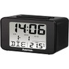 Hama Cube Digital Table Clock Black Rectangular
