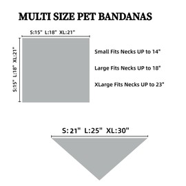 Gofshy Spring Dog Bandana XLarge-Dog Scarf Vibrant Color Pink Green Plaid Printing Adjustable Bib Handkerchief Accessories for Large Dogs (XL)