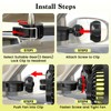Dicross Backseat Fan for Car Backseat, Car Headrest Fan for