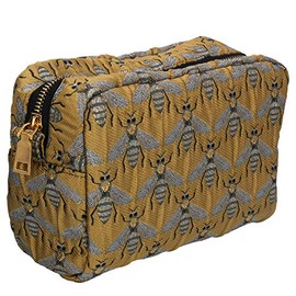 Gisela Graham Gold Cosmetic Bag One Size