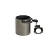 Motorcycle Handlebar Cup Holder-Black Chrome -Universal