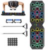 Push Up Board Fitness, BESUNTEK Foldable Multi-Function Exercise Board with