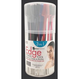 DONNA 3 in 1 Edge Brush & Comb 24pcs