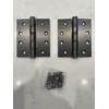 Door Hinges, Stainless Steel, 3.5 inch x 4 inch, 4