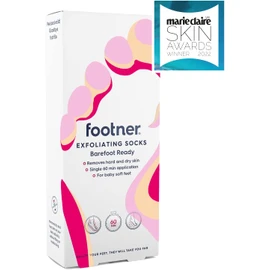 Footner Exfoliating Foot Mask Socks - Foot Peel Mask for Hard Skin - Peeling Foot Mask for Smooth and Soft Feet - Foot Peel Socks to Remove Hard Skin in Single 60 Minute Treatment - For Baby Soft Feet