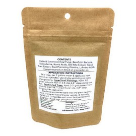 GreenEden DuoBoost Soluble Endo/Ecto Mycorrhizae (9 Species) Universal Root Inoculant for Hardwoods - Conifers - Plants - 2oz. Mycorrhizal Fungi - Beneficial Bacteria - Living Soil Builders