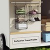 4 Tier Closet Hanging Organizer, Closet Organizers and Storage with