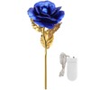 Gold Foil Rose Valentine's Day Gift Lighting Last Forever Love