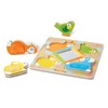 Melissa & Doug First Play Peek-a-Boo Pets Wooden Touch and