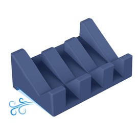 Silicone Soap Dish,1 PCS Extended Self Draining Soap Dish for Shower Silicone Soap Holder Soap Dishes for Bar Soap,Bathroom Soap Holder Bathtub Soap Dish with Drainage Keep Soap Bar Dry Clean