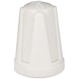 NSI TOP-M-CD Easy-Twist Medium Ceramic Wire Connector, 22-10 AWG at 600 V, Splicing Wire, 1000 F Max, White, Pounds, Pack of 100