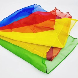 SUMAG Blendo Silk Magic Tricks Four Color Silks into One Scarves Magic Accessories Stage Close up Illusions Gimmicks Mentalism Prop for Magicians
