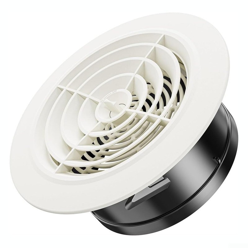 Adjustable Air Vent Cover, ABS Ceiling Vent Covers, Round Air