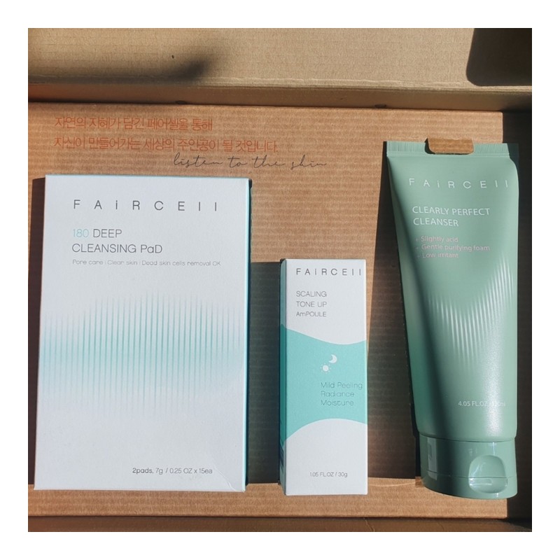 Thank you gift set for 3 types of basic cosmetics