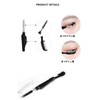 Yes107 (TYPE-B) Eyelash Comb, 2 Pieces, Mascara Comb, Stainless Steel