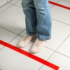 GTSE 100mm x 33m, Black, Wide PVC Vinyl Floor Tape,