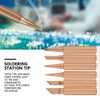 Gasea 12pcs Soldering Tips Kit 900M Lead-Free Copper Solder Iron