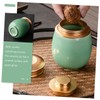Alipis Celadon Tea Holders Snack Sugar Container for Coffee Bar
