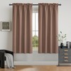 Hiasan Thermal Insulated Blackout Curtains 45 Inches Length, Rod Pocket