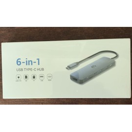 TYM YP HB033 6 IN 1 USB type C HUB Multiport Adapter USB C Dock with 4K HDMI