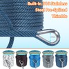 3/8 Inch 100 FT Anchor Rope, Boat Anchor Rope Solid