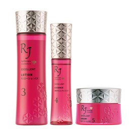 Yamada Beekeeping RJ Excellent, 3-Piece Set, 1 Set, Beauty Serum, Lotion, Whitening Serum, Moisturizing Cream, Moisturizing, Elastic, Aging Care, Age Skin, Royal Jelly Extract, Hyaluronic Acid