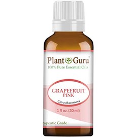 Pink Grapefruit Essential Oil 1 oz / 30 ml 100% Pure Undiluted Therapeutic Grade Cold Pressed from Fresh Grapefruit Peel, Great for Aromatherapy Diffuser, Relaxation and Calming, Natural Cleaner.