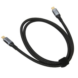 USB 4.0 Gen 3 Data Cable 40Gbps Transfer 240W Charging Support 8K 60hz Display Type C to Type C Cord for Laptop Tablet 150cm / 59.1in