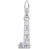 Rembrandt Bodie Island, NC Lighthouse Charm - Metal - Sterling