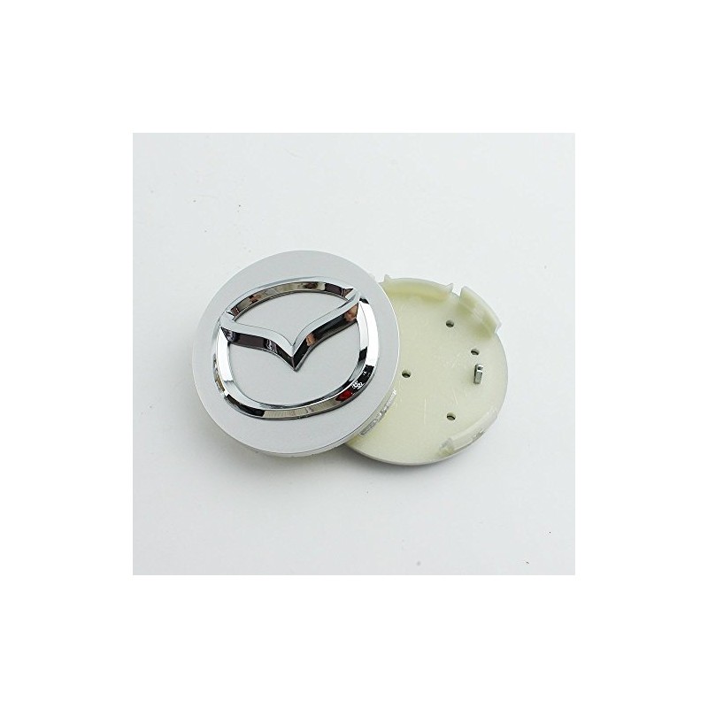 4 x 56 mm Alloy wheel centre center caps Mazda