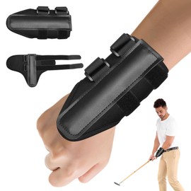 Golf Wrist Training Aid, Golf Wrist Trainer, Golf Training Aids, Golfs Wrist Brace Swing Training Aid, Training Fixator Holder Swing Corrector Band, for Beginners & Senior Golfers