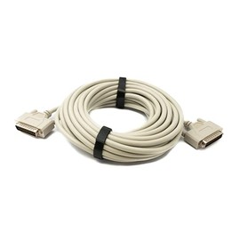 System-S D Sub Cable 10m 25 Pin Male to Male RS530 Adapter Grey