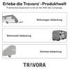 TRAVORA - Drawbar Cover Caravan - Reflective Caravan Protective Cover