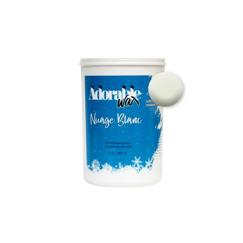 Adorable White Cloud Warm Wax 600ml