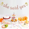 She Said Yes Banner, Bride to Be Party Decorations, Engagent,
