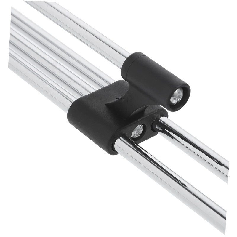 Ciieeo Stainless Steel Retractable Clothing Rack Hanging Coat Display Rack