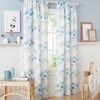 Estate View™ Printemps Light Filtering Rod Pocket Curtain Panel Pair,