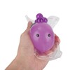 BOXOB Purple Grape Squeeze Ball, Cute Crystal Grape Squishy Toy