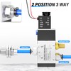 TAILONZ PNEUMATIC 1/4"NPT Solenoid Valve 3V210-08 DC12V Single Coil Pilot-Operated