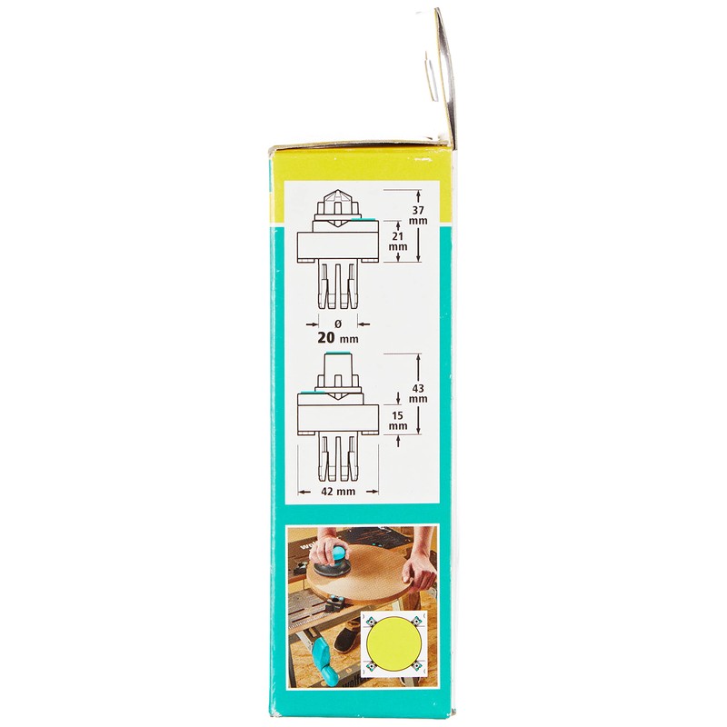 wolfcraft 4 clamping jaws with rest pins for painting I