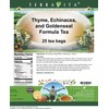Cough and Cold Formula Tea - Echinacea, Goldenseal and Thyme